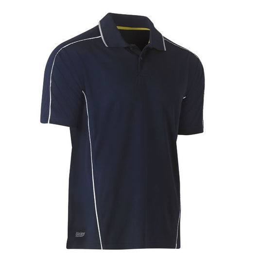 Bisley BK1425 Men's Cool Mesh Polo With Reflective Piping