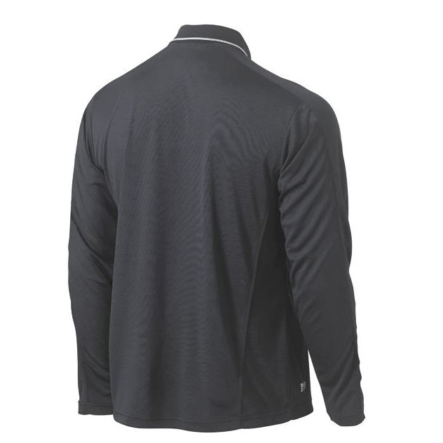 Bisley BK6425 Cool Mesh L/S Polo With Reflective Piping