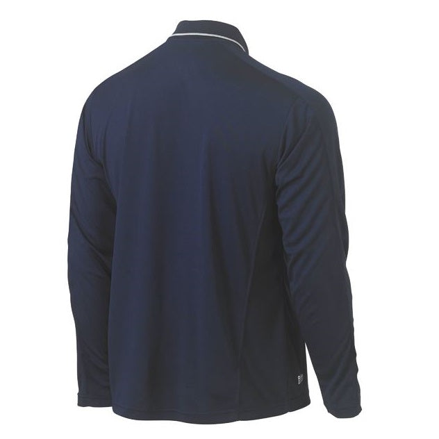 Bisley BK6425 Cool Mesh L/S Polo With Reflective Piping