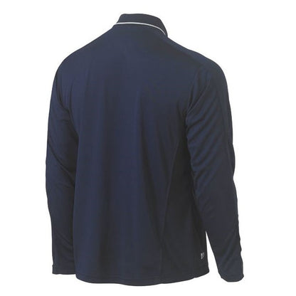Bisley BK6425 Cool Mesh L/S Polo With Reflective Piping