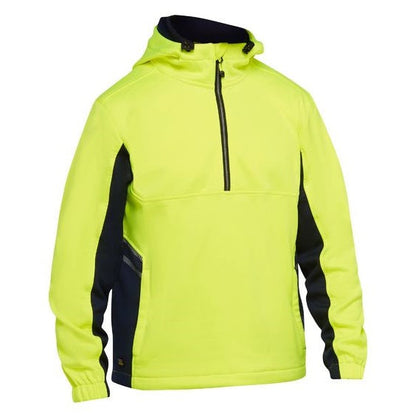 Bisley BK6571 Hivis Liquid Replellent Fleece Hoodie