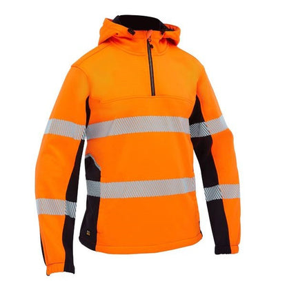 Bisley BK6571T FLX & Move™ Hi Vis Taped Liquid Repellent Fleece Hoodie
