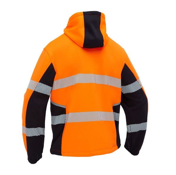Bisley BK6571T FLX & Move™ Hi Vis Taped Liquid Repellent Fleece Hoodie