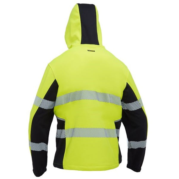 Bisley BK6571T FLX & Move™ Hi Vis Taped Liquid Repellent Fleece Hoodie