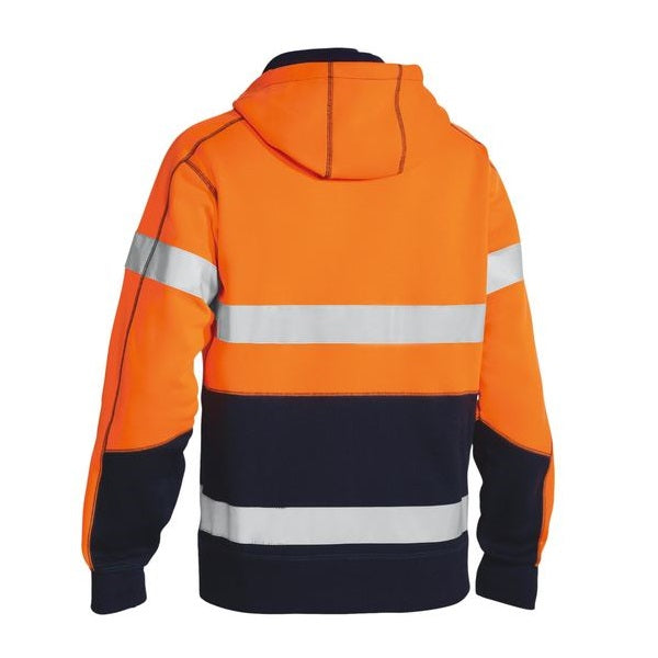 Bisley BK6819T Taped HiVis Fleece Hoodie
