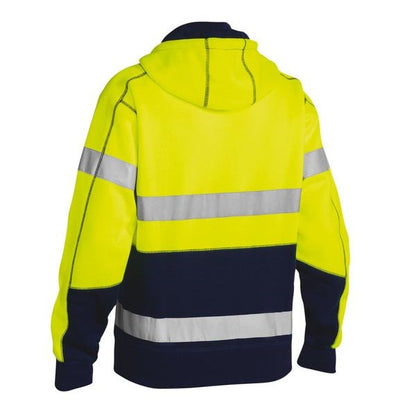 Bisley BK6819T Taped HiVis Fleece Hoodie
