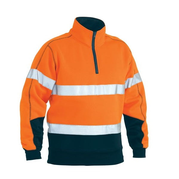 Bisley BK6989T Taped HiVis Fleece Pullover