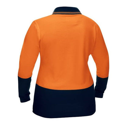 Bisley BKL6234 Womens Hi Vis V-Neck Polo