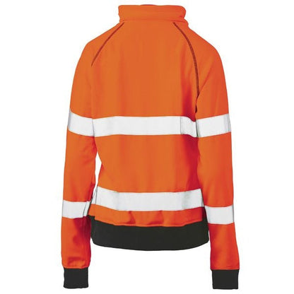 Bisley BKL6818T Womens Taped HiVis Fleece Jumper