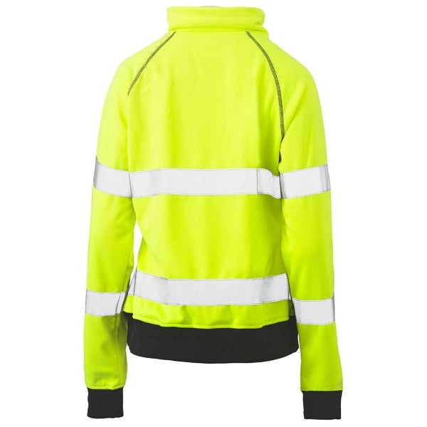 Bisley BKL6818T Womens Taped HiVis Fleece Jumper