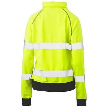 Bisley BKL6818T Womens Taped HiVis Fleece Jumper