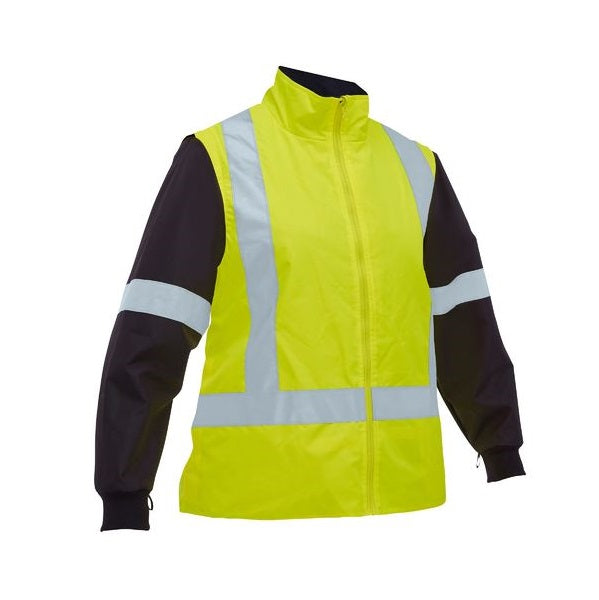 Bisley BKL6975 Womens Taped Hi Vis 5 In 1 Rain Jacket