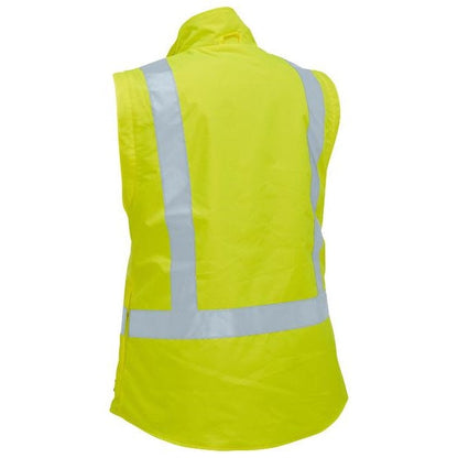 Bisley BKL6975 Womens Taped Hi Vis 5 In 1 Rain Jacket