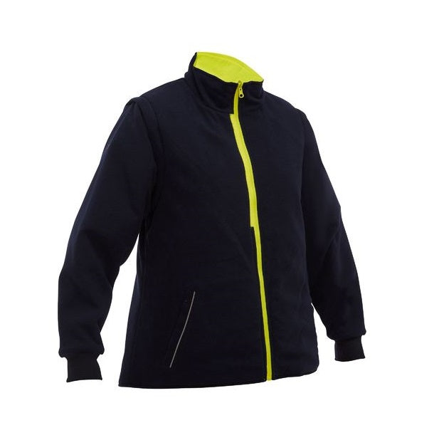 Bisley BKL6975 Womens Taped Hi Vis 5 In 1 Rain Jacket