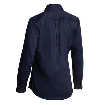 Bisley BL6339 Womens L/Sleeve Drill Shirt
