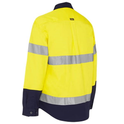 Bisley BLM6456T 3M Taped HiVis Maternity Drill Shirt
