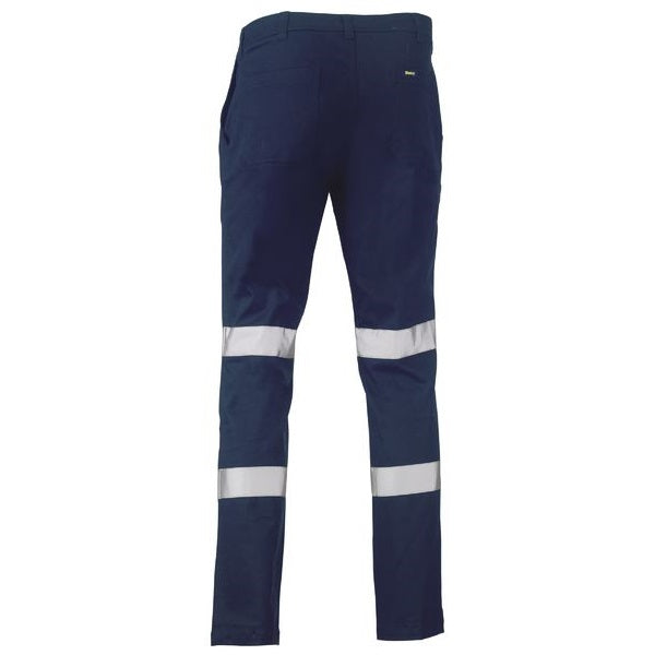 Bisley BP6008T Taped Biomotion Stretch Cotton Drill Work Pants