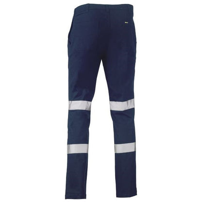 Bisley BP6008T Taped Biomotion Stretch Cotton Drill Work Pants