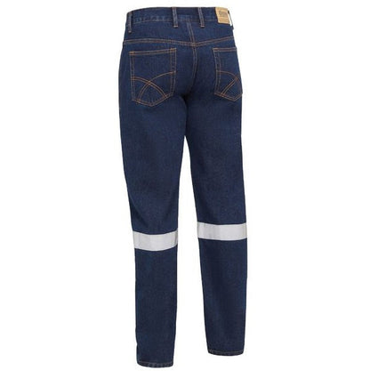 Bisley BP6711T Taped Stretch Denim Work Jeans
