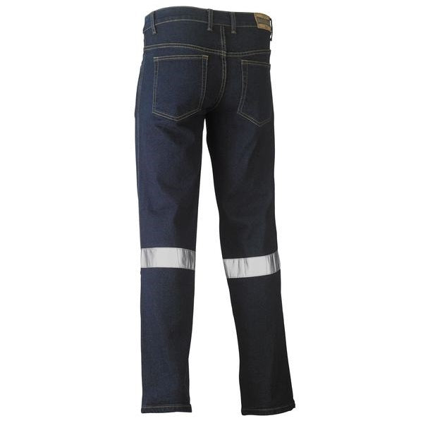 Bisley BP6712T 3M Taped Rough Rider Stretch Denim Jeans