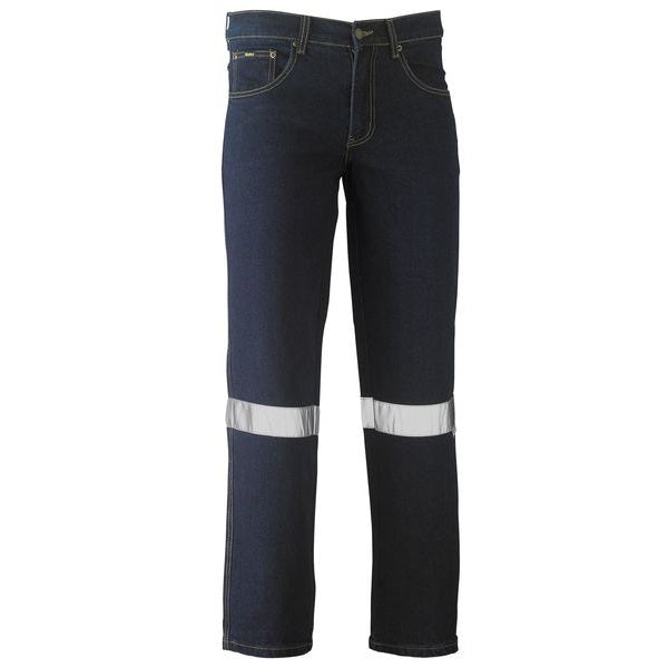Bisley BP6712T 3M Taped Rough Rider Stretch Denim Jeans