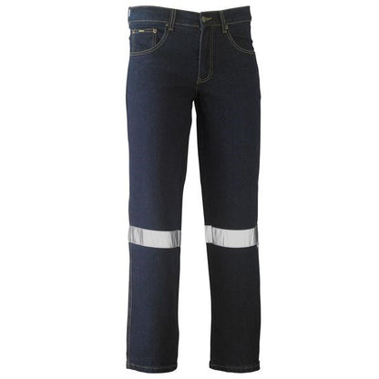 Bisley BP6712T 3M Taped Rough Rider Stretch Denim Jeans