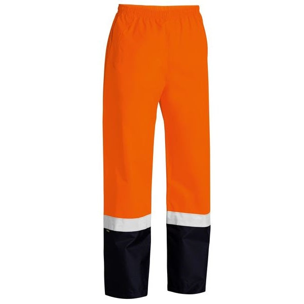 Bisley BP6965T Taped 2-Tone HiVis Shell Rain Pants