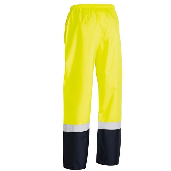 Bisley BP6965T Taped 2-Tone HiVis Shell Rain Pants
