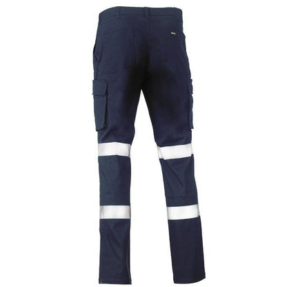 Bisley BPC6008T Taped Biomotion Stretch Cotton Drill Cargo Pants