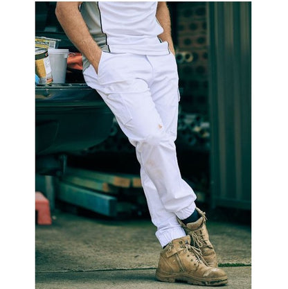 Bisley BPC6028 Stretch Cotton Drill Cargo Cuffed Pants