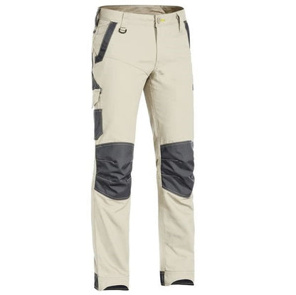 Bisley BPC6130 Flex&Move™ Stretch Men's Stone Work Pants - Front view
