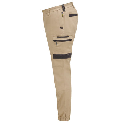 Bisley BPC6237 Flx & Move™ Elastic Waist Cargo Cuffed Pants