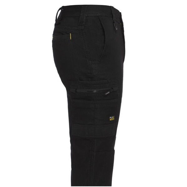 Bisley BPC6335 Flex&Move™ Stretch Denim Cargo Cuffed Pants