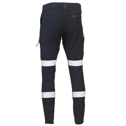 Bisley BPC6335T Flex&Move™ Taped Stretch Denim Cargo Cuffed Pants