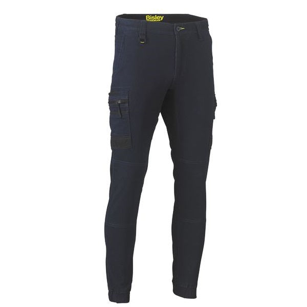 Bisley BPC6335 Flex&Move™ Stretch Denim Cargo Cuffed Pants