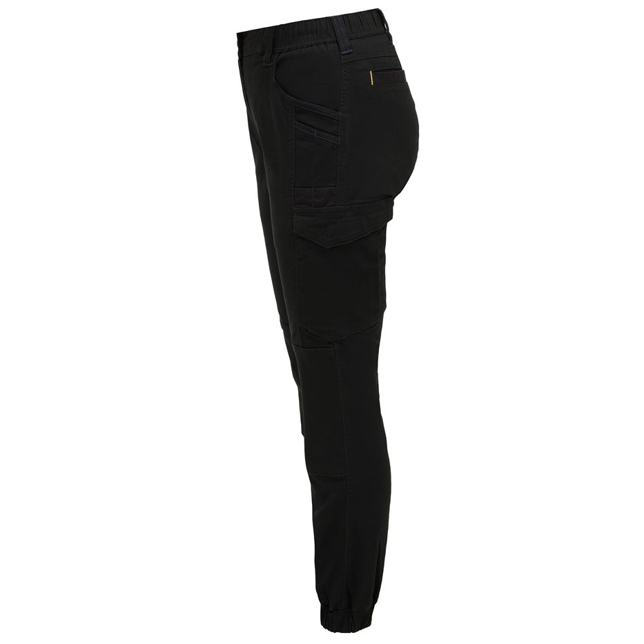 Black pants on a white background