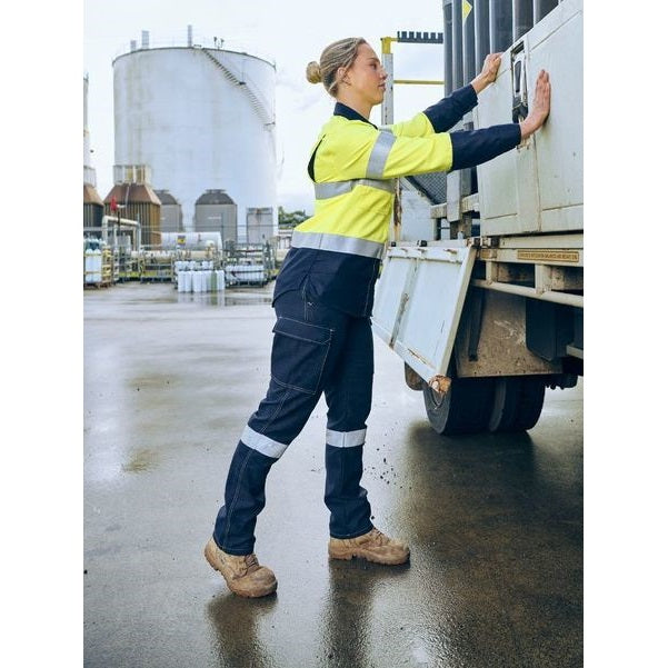 Bisley BPCL8580T Women’s Apex 240 Taped FR Ripstop Cargo Pant