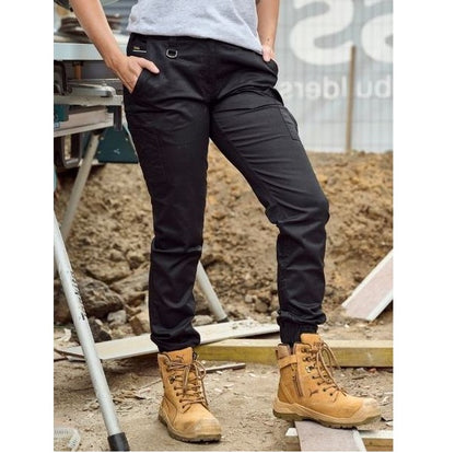 Bisley BPL6028 Womens Cotton Cargo Cuffed Pants