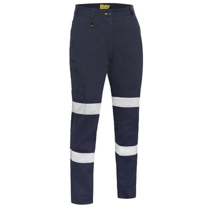 Bisley BPLC6008T Women's Taped Stretch Cotton Drill Cargo Pants