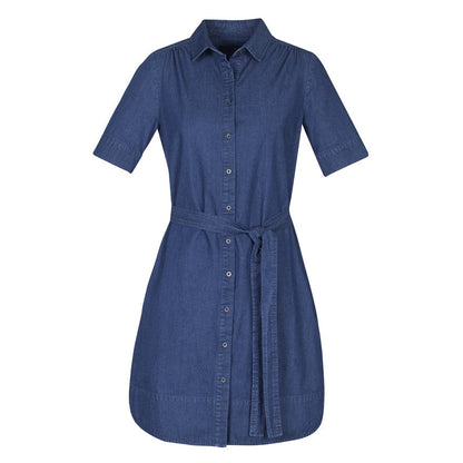 Biz Collection BS020L Delta Denim Shirt Dress