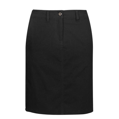 Biz Collection BS022L Ladies Chino Skirt