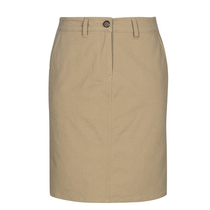 Biz Collection BS022L Ladies Chino Skirt