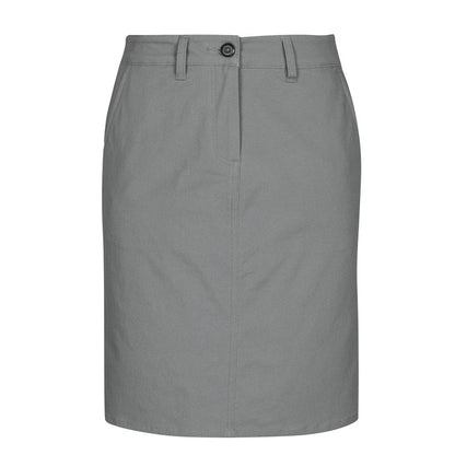 Biz Collection BS022L Ladies Chino Skirt