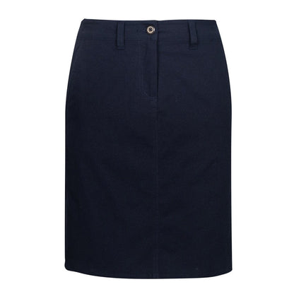 Biz Collection BS022L Ladies Chino Skirt