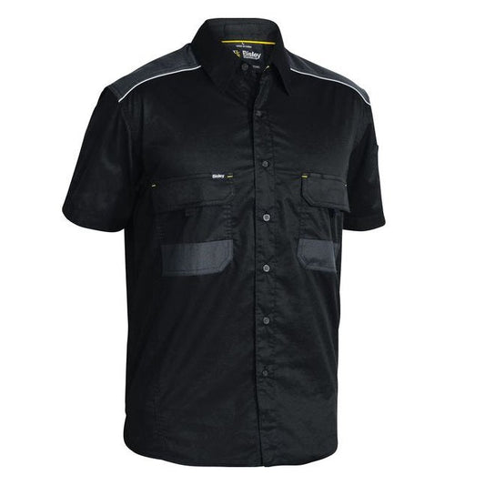 Bisley BS1133 Flex&Move™ Mechanical Stretch S/S Shirt