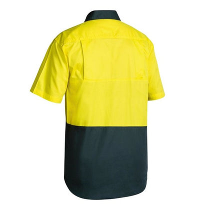 Bisley BS1895 2-Tone Cool Lightweight Drill Short Sleeve Shirt