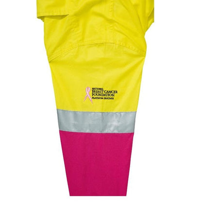 Bisley BS6696T Mens Taped Cool L/S HiVis Shirt