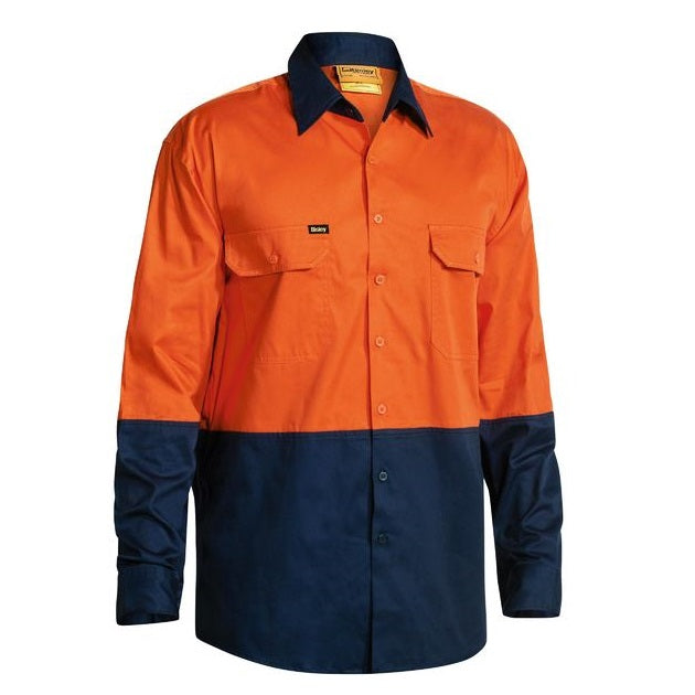 Bisley BS6895 Cool Vent Two Tone Lightweight L/S Shirt