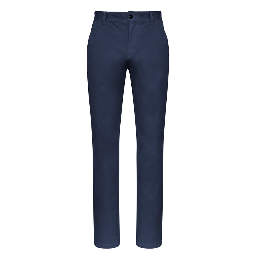 Biz Collection BS724M Lawson Mens Chino Black - Navy - Front View