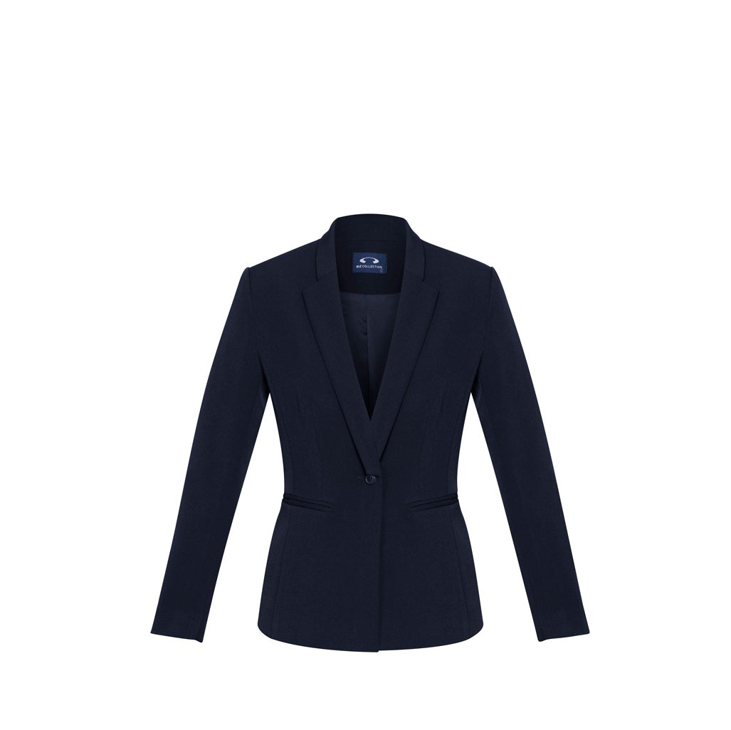 Biz Collection BS732L Bianca Ladies Jacket - Navy - Alternative Front View
